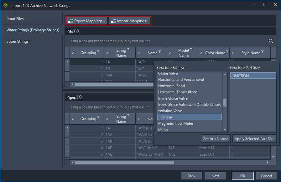 idas-import-12d-network screenshot