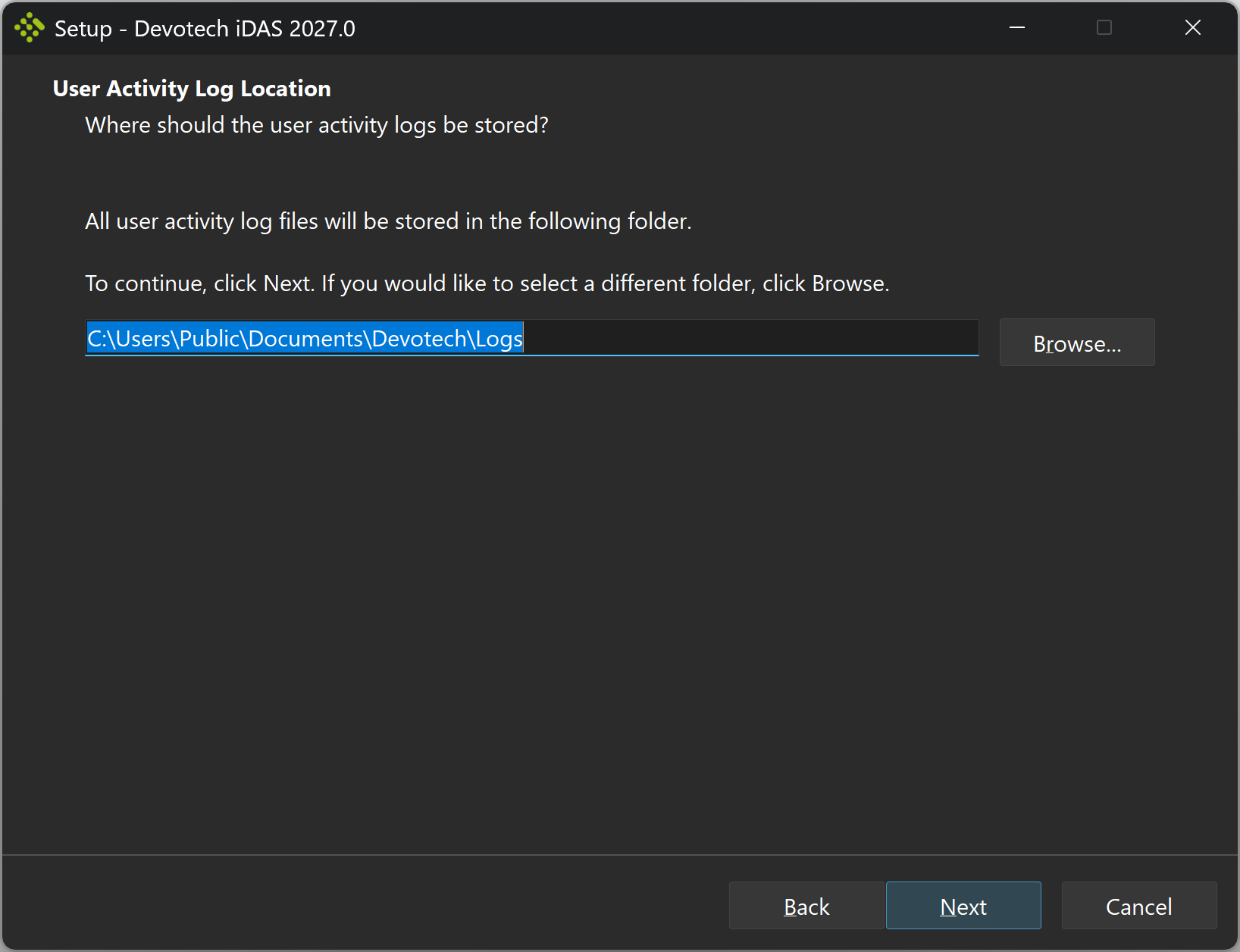 idas-installation-standard-idas-installation-for-standalone-and-cloud-network-license screenshot