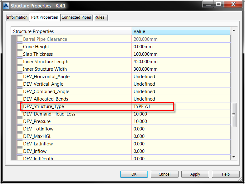 idas-junction-types-command screenshot