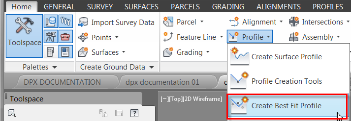 idas-point-from-section-command screenshot