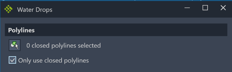 idas-water-drops-command screenshot