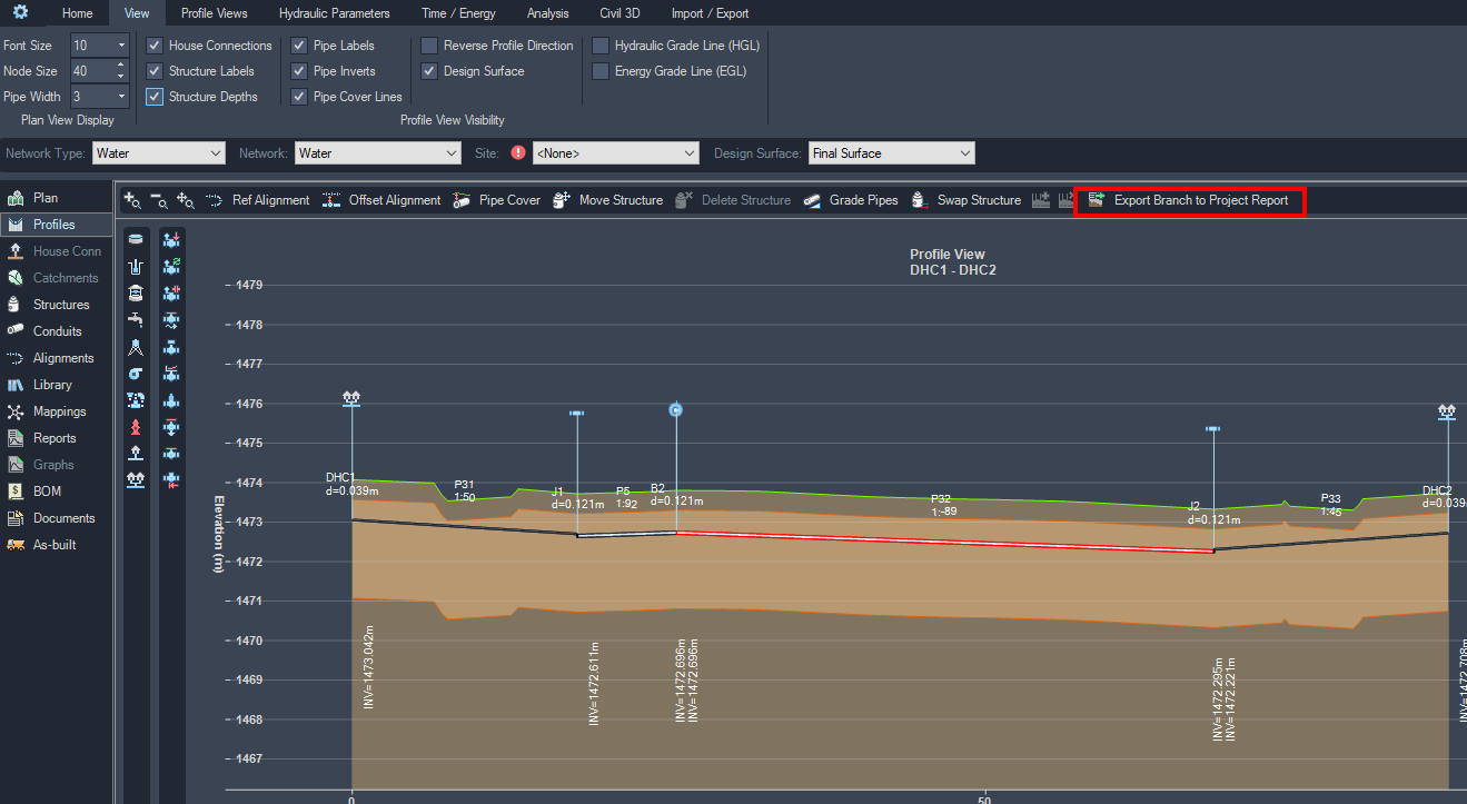 pipe-network-training-export-pipe-network-data screenshot