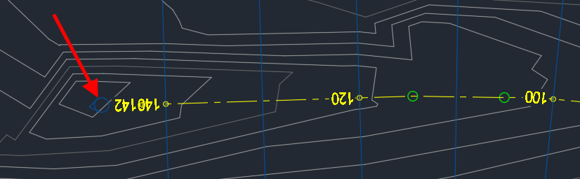 A black background with white lines and yellow numbers
Description automatically generated